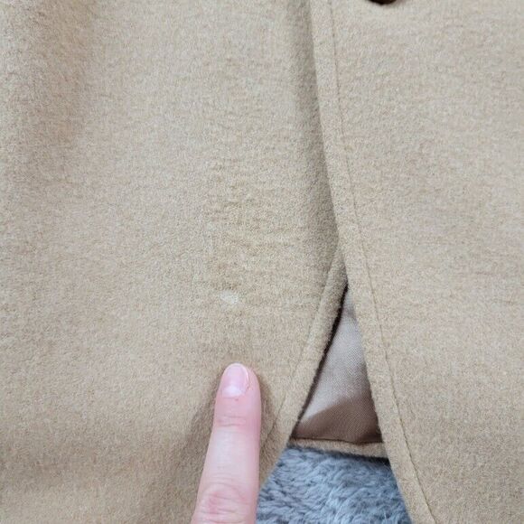 Brooks Brothers Blazer Jacket Mens 46 Brown Camel Hair Sports Jacket - Picture 4 of 16